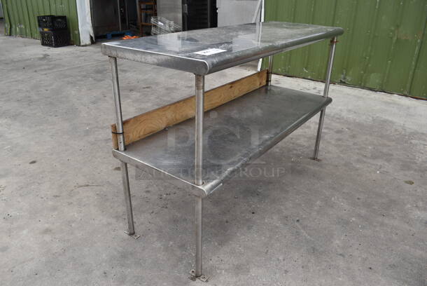Stainless Steel Table w/ Under Shelf. - Image 2 of 4