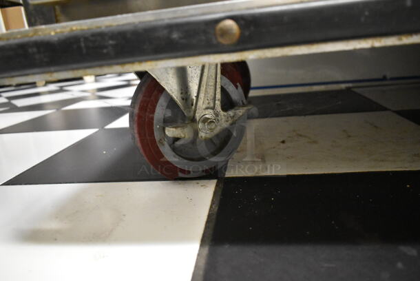 Wittco Stainless Steel Commercial 4 Half Size Reach In Warming Cabinet w/ Racks on Commercial Casters. Tested and Working! (kitchen #2) - Image 9 of 9