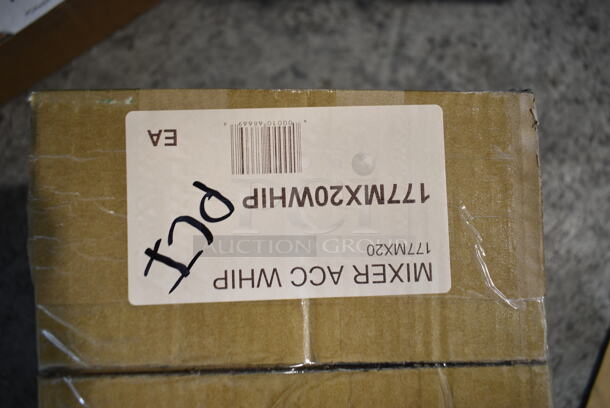 BRAND NEW SCRATCH AND DENT! Avantco 177MX20WHIP Metal Commercial Whisk Attachment for Mixer.  - Image 3 of 4