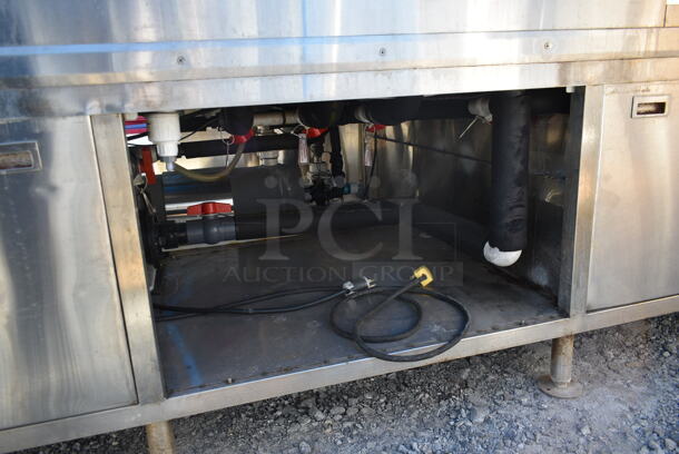 Stainless Steel Commercial Floor Style Aquarium. - Image 7 of 11