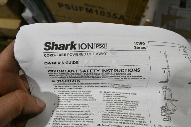 IN ORIGINAL BOX! Shark Ion P50 Lightweight Powered Lift-Away DuoClean Cordless Upright Vacuum - Image 3 of 4