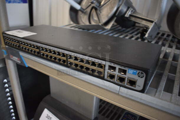 HP 1910-48 Switch. 17.5x6.5x2 - Image 2 of 3