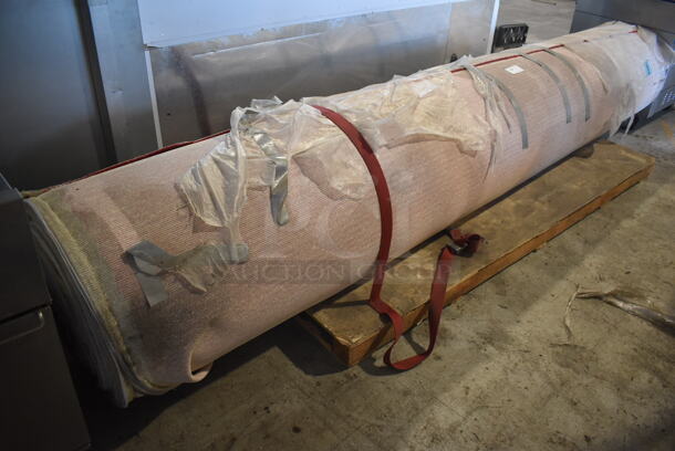 BRAND NEW Roll of Red Carpet. Rolled Up: 149x24x24