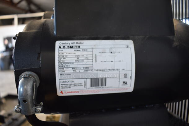 Kobalt 80 Gallon High Flo Cast Iron Air Compressor. 26x26x67 - Image 6 of 7