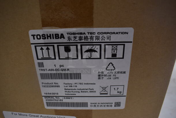 3 BRAND NEW IN BOX! Toshiba TRST-A00-DC-QM-R Receipt Printer. 6x8x6. 3 Times Your Bid! - Image 7 of 7