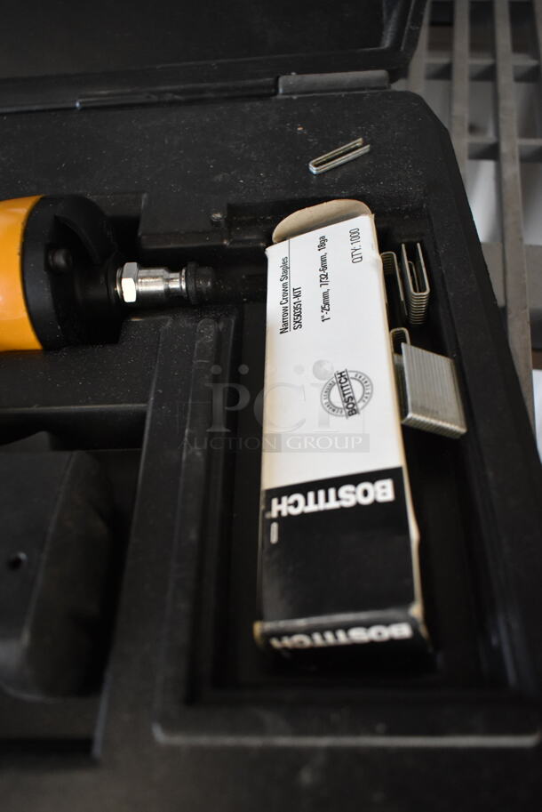Bostitch SX150-1 1/2-Inch to 1-1/2-Inch Narrow Crown Stapler in Hard Case.  - Image 6 of 7
