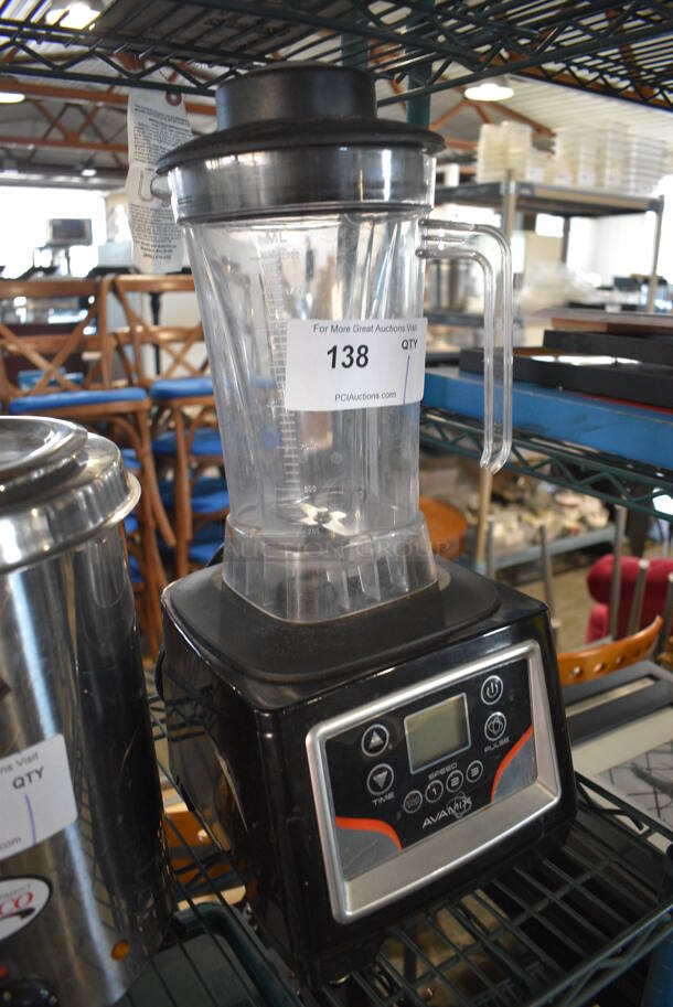 Avamix Model HS-8340 Metal Commercial Countertop Blender w/ Pitcher. 120 Volts, 1 Phase. 9x10x20. Tested and Working! - Image 2 of 4