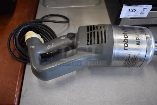 Robot Coupe MP 450 Turbo Stainless Steel Commercial Immersion Blender. 120 Volts, 1 Phase. 10x5x34. Tested and Does Not Power On - Image 6 of 6