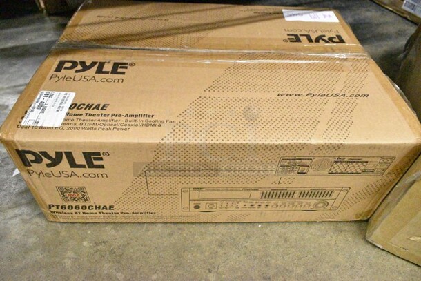 5 Various Items Including SereneLife SLABFL60 18" Full Premium Raised Airbed, Pyle PT6060CHAE 6-Channel Bluetooth Hybrid Home Amplifier 2000W Audio Rack Mount Stereo Power Amplifier Receiver w/ Radio, Pyle PD3000BA 4 Channel Bluetooth Amplifier 3000 Watt Stereo Speaker Home Audio Receiver w Radio, Chauvet 10051533 DJ Ezpin Pack, Nutrichef NCBK3S Baking Pans, Camera Accessories. 5 Times Your Bid!  - Image 3 of 12