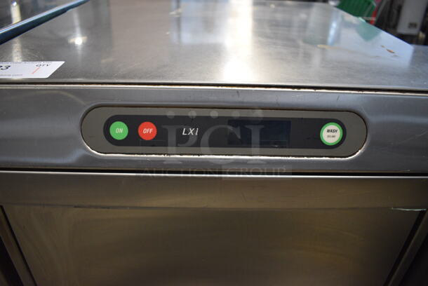 Hobart LXIH ENERGY STAR Stainless Steel Commercial Floor Style Undercounter Hi Temp High Temperature Dishwasher. 120-208-240 Volts, 1 Phase. 24x25x34 - Image 4 of 7
