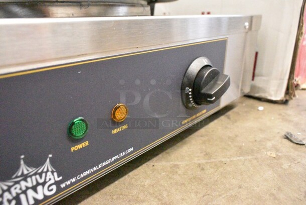 BRAND NEW SCRATCH AND DENT! Carnival King 382TCM16M 16" Non-Stick Crepe Maker. 208-240 Volts, 1 Phase. - Image 4 of 6