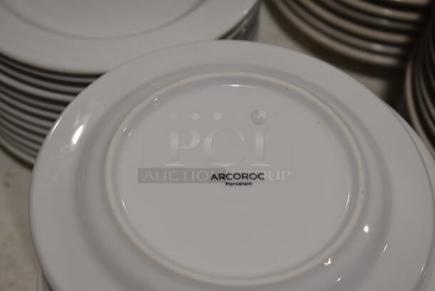 45 White Ceramic Plates. 6.5x6.5x1. 45 Times Your Bid! - Image 4 of 4
