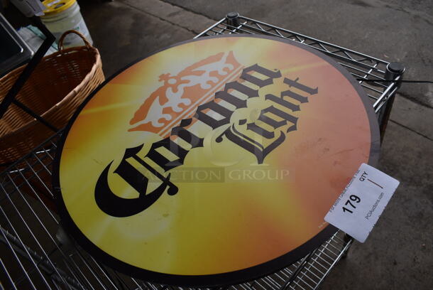 Corona Light Light Up Sign. 20x2x20. Tested and Working! - Image 5 of 5