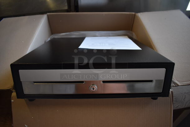 5 BRAND NEW IN BOX! APG Metal Cash Drawers. 16x16.5x4.5. 5 Times Your Bid!