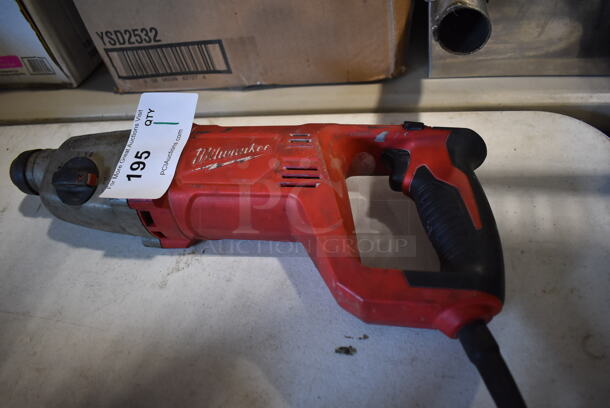 Milwaukee SDS Plus Rotary Hammer. 120 Volts, 1 Phase. 17x3x7