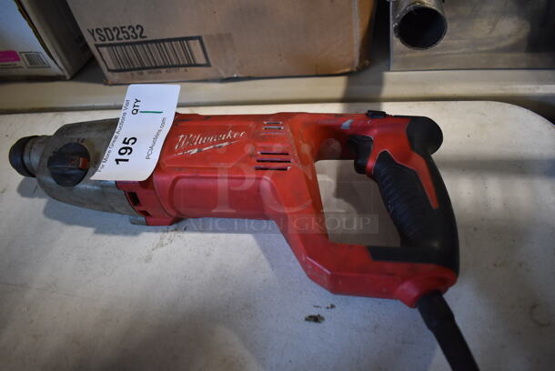 Milwaukee SDS Plus Rotary Hammer. 120 Volts, 1 Phase. 17x3x7 - Image 1 of 5