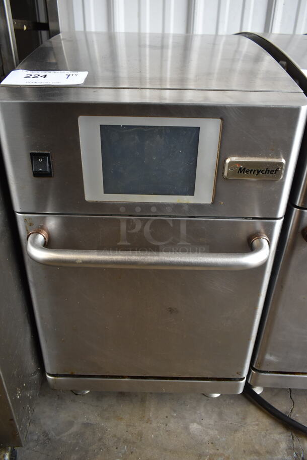 2014 Merrychef eikon e2 Stainless Steel Commercial Countertop Electric Powered Rapid Cook Oven. 208/240 Volts, 1 Phase.  - Image 3 of 7