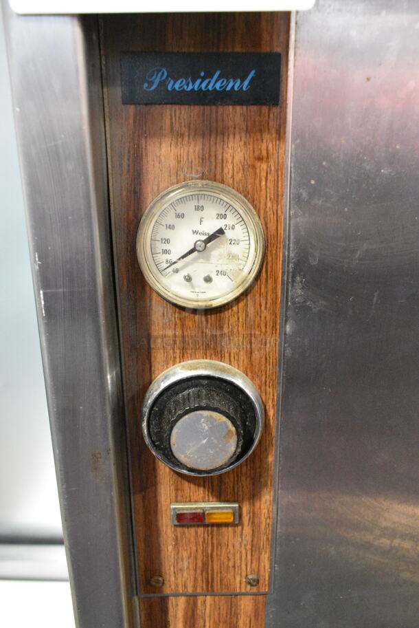 FWE P-120 Stainless Steel Heated Holding Cabinet on Commercial Casters. 115 Volts, 1 Phase. Tested and Does Not Power On - Image 5 of 7