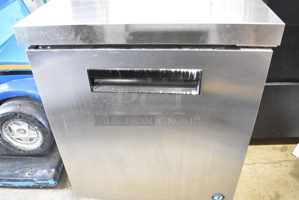 Hoshizaki UF27B Stainless Steel Commercial Undercounter Single Door Freezer on Commercial Casters. 115 Volts, 1 Phase. Tested and Working! - Image 2 of 5