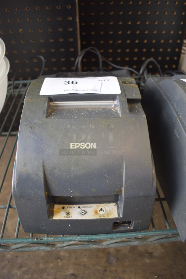 Epson Model M188B Receipt Printer. 6x10x6