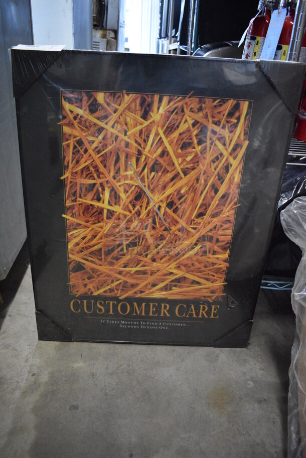 Customer Care Sign. 24x1x30