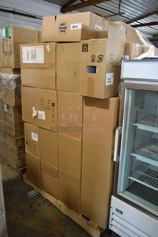78 Boxes of BRAND NEW Stands Including Lenovo Assembly Transformer Stands and Egrotron AIO Stands. 78 Times Your Bid! - Image 1 of 12