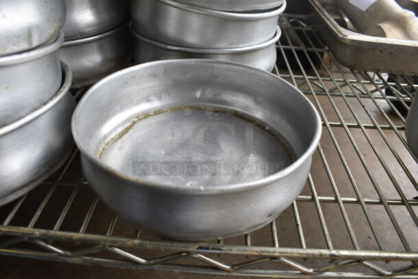 12 Metal Baking Pans. 8x8x2.5. 12 Times Your Bid!