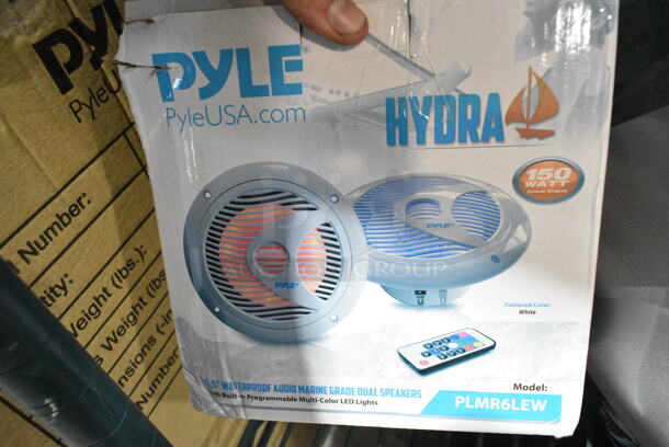 6 IN ORIGINAL BOX! Items Including Pyle PLCM4350WIR Camera, Pyle PTA66BT Wireless BT Audio Power Amplifier, MMF-01C-2 Foot Massager, Pyle PLMR6LEW Hydra Speakers. 6 Times Your Bid!  - Image 8 of 8