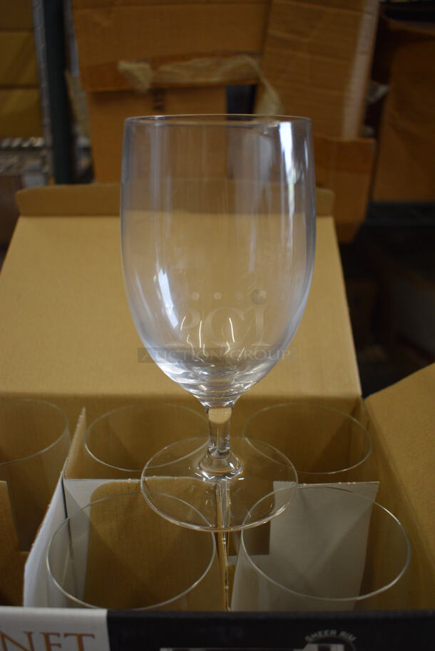 24 BRAND NEW IN BOX! Arcoroc Wine Glasses. 3x3x6.5. 24 Times Your Bid!