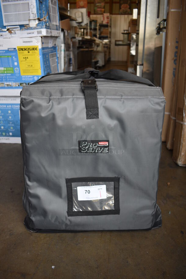 BRAND NEW! Rubbermaid Pro Serve End Load Full Pan Carrier w/ Insulated Interior. 18.5x24x21.5