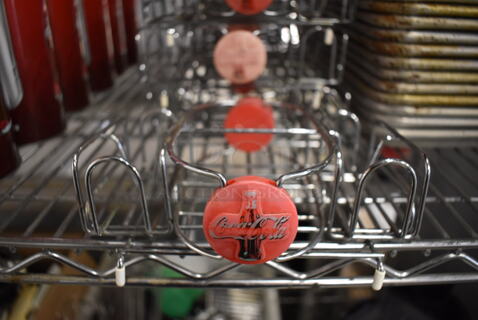 13 Coca Cola Metal Countertop Holders. 7.5x6.5x2.5. 13 Times Your Bid!