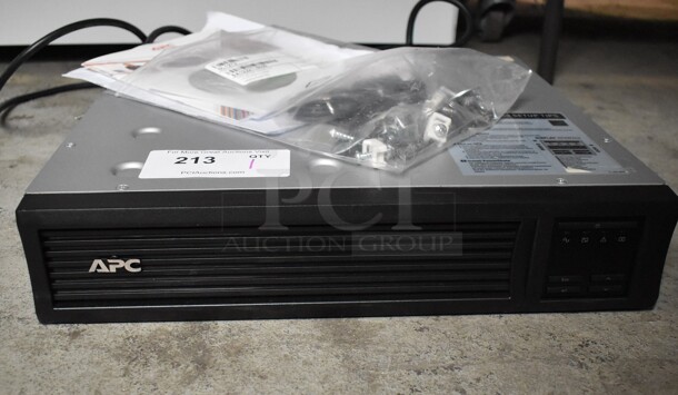 APC SMT750RM2U Smart UPs Rack Unit. 17x16x3.5