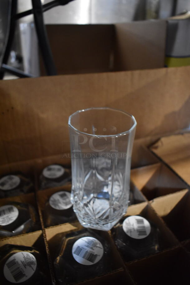 2 Boxes of BRAND NEW Glasses; 10 Large Glass Mugs and 12 Bradford Cooler Glasses. 5.5x3.5x7, 3x3x6. 2 Times Your Bid! - Image 8 of 10