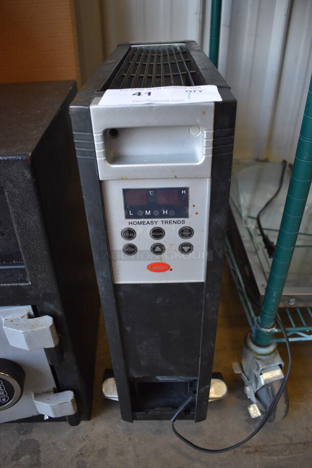 Homeasy Trends Heater on Casters. 9x18.5x22 - Image 1 of 4