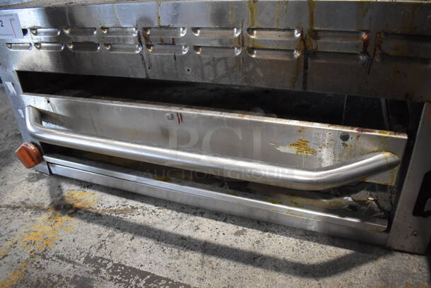 Stainless Steel Commercial Natural Gas Powered Cheese Melter. 36x22x20 - Image 4 of 5