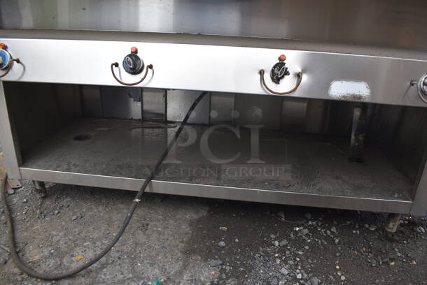 Stainless Steel Commercial Electric Powered 4 Bay Steam Table. 208/240 Volts, 1 Phase.  - Image 5 of 8