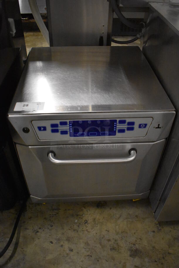 2010 Merrychef 402S Series V4 Stainless Steel Commercial Countertop Electric Powered Rapid Cook Oven. 208/240 Volts, 1 Phase. 23x27.5x23 - Image 2 of 9