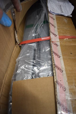 ALL ONE MONEY! Lot of BRAND NEW IN BOX! 21" Metal Locking Brackets for Drawer. 
