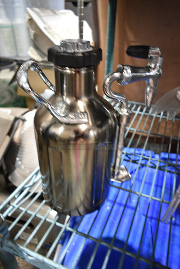 ALL ONE MONEY! Five Tier Lot of Various Items Including Poly Food Baskets, Ecolab Bug Zapper. Does Not Include Shelving Unit. - Image 11 of 12