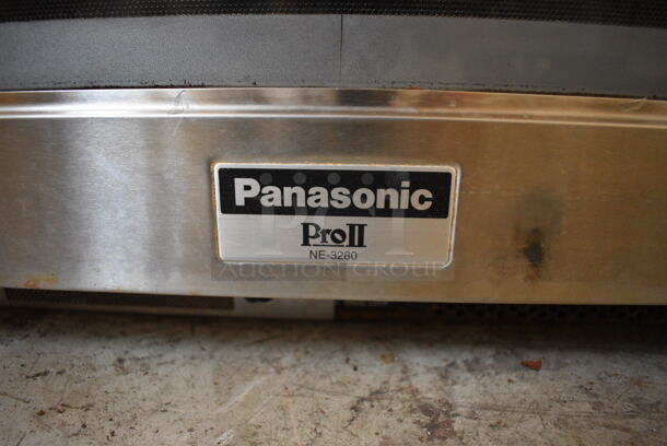 Panasonic Pro II NE-3280 Stainless Steel Commercial Countertop Microwave Oven. 26x23x19 - Image 5 of 6