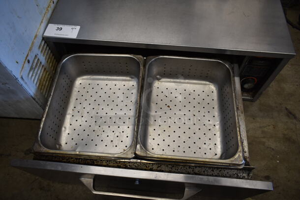 Hatco HDW-1 Stainless Steel Commercial Single Drawer Warming Drawer. 120 Volts, 1 Phase. Tested and Working! - Image 5 of 6