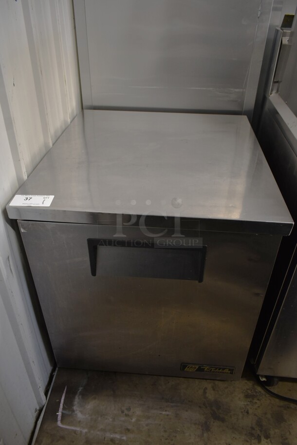 2011 True TUC-27-LP ENERGY STAR Stainless Steel Commercial Single Door Undercounter Cooler. 115 Volts, 1 Phase. Tested and Working!