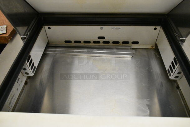 True TFP-32-12M-D-2 Stainless Steel Commercial Sandwich Salad Prep Table Bain Marie Mega Top w/ 2 Drawers. 115 Volts, 1 Phase. This Unit Was In Working Condition When the Restaurant Closed. (kitchen entryway) - Image 4 of 7