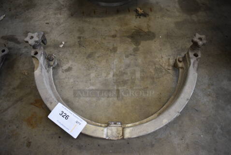 Metal Commercial Bowl Adapter for Mixer. 23x11x4.5