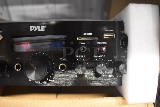 BRAND NEW IN BOX! Pyle PDA6BU Bluetooth Stereo Amplifier. 10x9x3.5 - Image 3 of 5