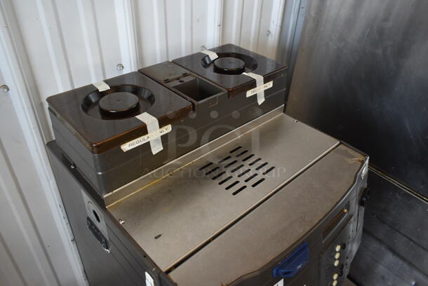 Schaerer Ambiente Stainless Steel Commercial Countertop Coffee Espresso Machine w/ 2 Hoppers and Steam Wand. 210 Volts.  - Image 5 of 10