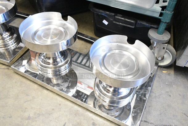 2 Metal Double Dispenser Stands. 2 Times Your Bid!  - Image 2 of 4