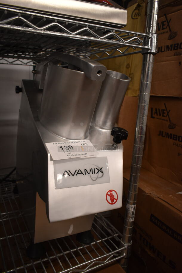 BRAND NEW SCRATCH AND DENT! AvaMix 177CFP5D Metal Commercial Countertop Food Processor. 120 Volts, 1 Phase. Tested and Working! - Image 4 of 7