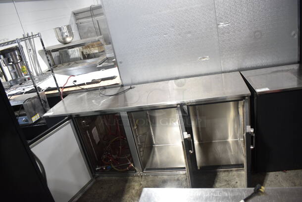 Glastender BB84-L1-BS(LRR) Metal Commercial 3 Door Direct Draw Kegerator w/ 3 Couplers. 115 Volts, 1 Phase. Tested and Working! - Image 3 of 9