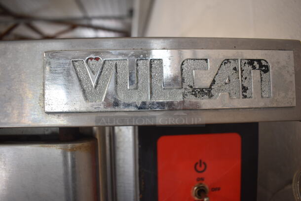Vulcan Commercial Stainless Steel Double Deck Natural Gas Powered Convection Ovens With Stainless Steel Shelving on Commercial Casters. 115V Controls 2 Times Your Bid! - Image 5 of 5